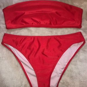 Red bikini